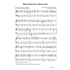 Produktbild des Artikels Welch Glück ist's erlöst zu sein (Noten - Download)