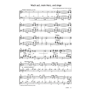 Produktbild des Artikels Wach auf, mein Herz, und singe (Noten - Download)