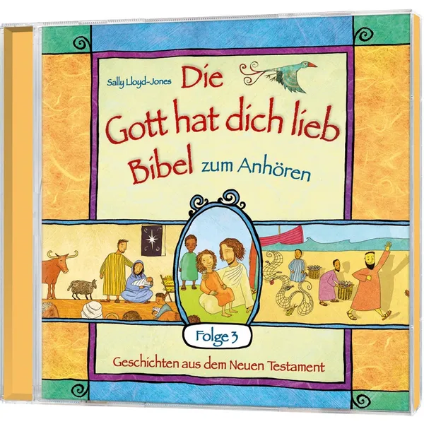 Produktbild des Artikels Die Gott hat dich lieb Bibel zum Anhören (3) (Hörbuch/Hörspiel - CD)