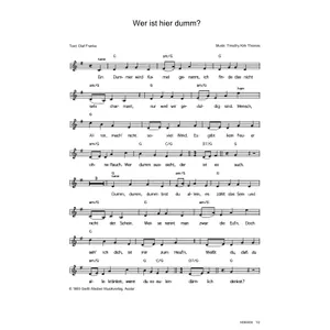 Produktbild des Artikels Wer ist hier dumm? (Noten - Download)