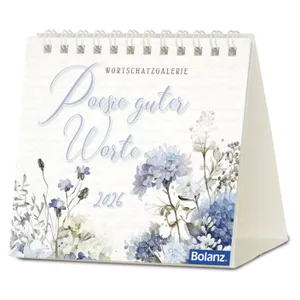 Produktbild des Artikels Poesie guter Worte 2026 - Minikalender (Kalender - Spiralbindung)