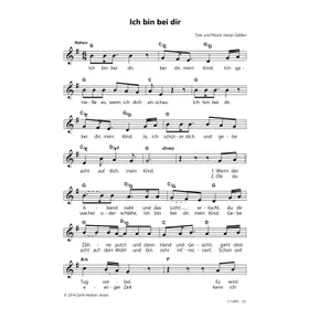 Produktbild des Artikels Ich bin bei dir (Noten - Download)