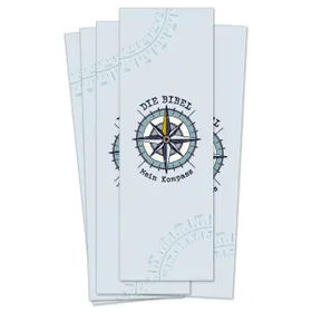 Produktbild des Artikels Lesezeichen "Kompass" - 10 Stk. (Schreibwaren)
