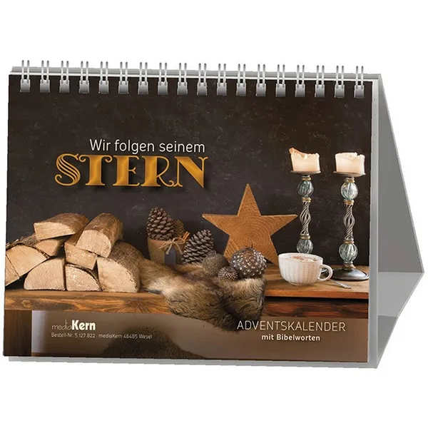 Produktbild des Artikels Wir folgen seinem Stern - Adventskalender (Spiralbindung)