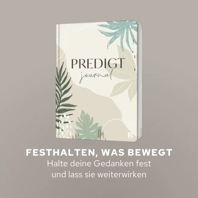 Festhalten, was bewegt - Halte deine Gedanken fest und lass sie weiterwirken