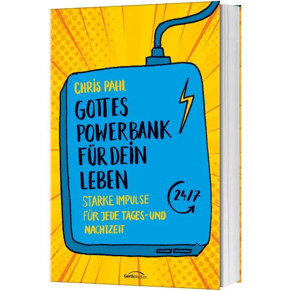 Produktbild des Artikels Gottes Powerbank für dein Leben (Buch - Klappenbroschur)