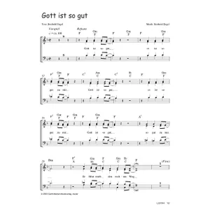 Produktbild des Artikels Gott ist so gut (Noten - Download)