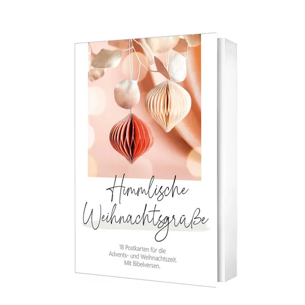 Produktbild des Artikels Himmlische Weihnachtsgrüße - Postkartenset (Schreibwaren - Kartoniert)