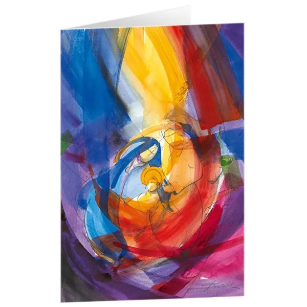 Produktbild des Artikels Kunstkarten "Heilige Familie" 5 Stk. (Schreibwaren)