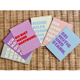Produktbild des Artikels Postkartenset "Ermutigung" (Schreibwaren)