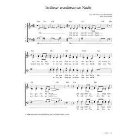 Produktbild des Artikels In dieser wundersamen Nacht (Noten - Download)