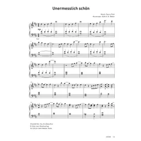 Produktbild des Artikels Unermesslich schön (Noten - Download)