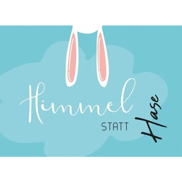 Produktbild des Artikels Postkarte - Himmel statt Hase (Schreibwaren)