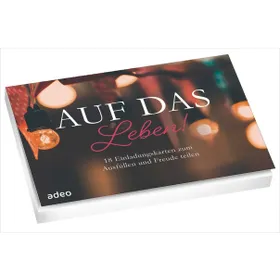 Produktbild des Artikels Auf das Leben! - Postkartenset (Schreibwaren - Kartoniert)