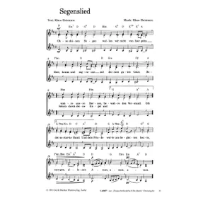 Produktbild des Artikels Segenslied (Noten - Download)