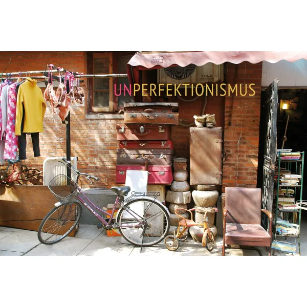 Produktbild des Artikels Leinwand Wortspielkarten "Unperfektionismus" ()