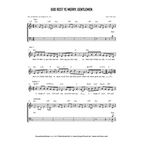 Produktbild des Artikels God Rest Ye Merry Gentlemen (Noten - Download)