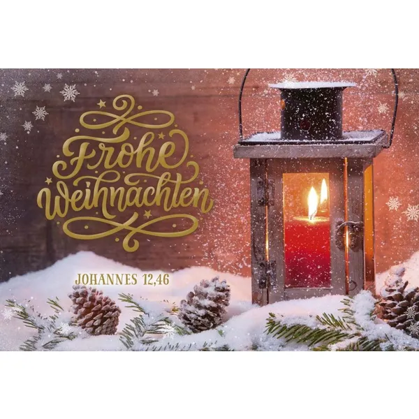 Produktbild des Artikels Minikarten Weihnachten "Fotomotiven" - 12 Stück (Schreibwaren)