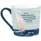 Stimmungsbild zu Tasse "Gott sei der Wind in deinen Segeln..."