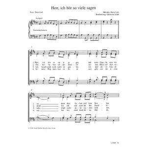Produktbild des Artikels Herr, ich hör so viele sagen (Noten - Download)