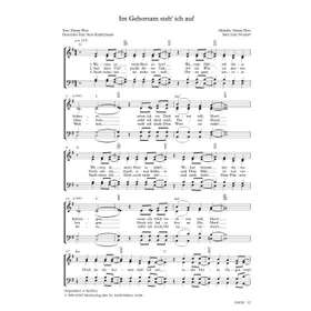 Produktbild des Artikels Im Gehorsam steh ich auf (Noten - Download)