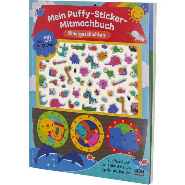 Produktbild des Artikels Mein Puffy-Sticker-Mitmachbuch - Bibelgeschichten (Buch - Klappenbroschur)