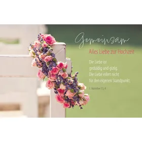 Produktbild des Artikels Faltkarte "Gemeinsam" - Hochzeit (Schreibwaren)