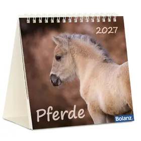 Produktbild des Artikels Pferde 2027 - Tischkalender (Kalender - Spiralbindung)