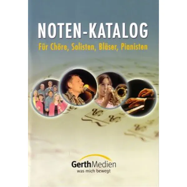 Produktbild des Artikels Noten-Katalog (Werbemittel - Geheftet)