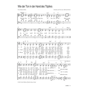 Produktbild des Artikels Wie der Ton in der Hand des Töpfers (Noten - Download)