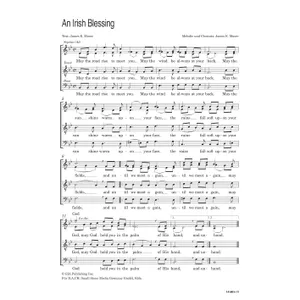 Produktbild des Artikels An Irish Blessing (Noten - Download)