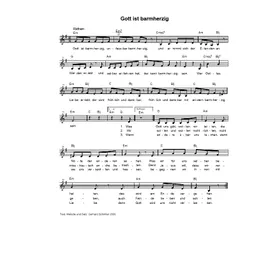 Produktbild des Artikels Gott ist barmherzig (Noten - Download)