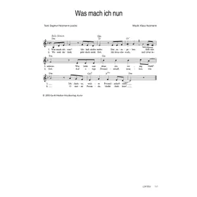 Produktbild des Artikels Was mach ich nun (Noten - Download)