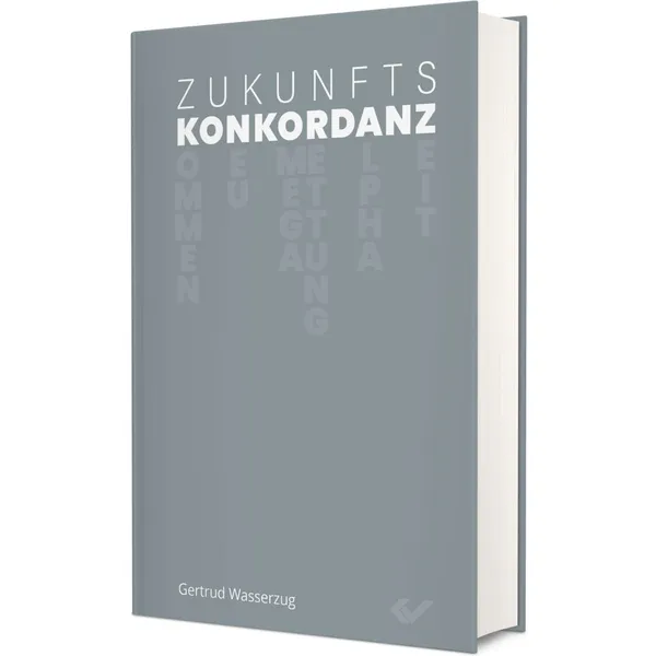 Produktbild des Artikels Zukunftskonkordanz (Buch - Gebunden)