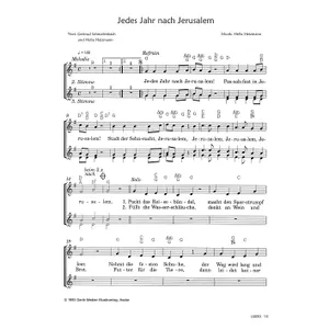 Produktbild des Artikels Jedes Jahr nach Jerusalem (Noten - Download)