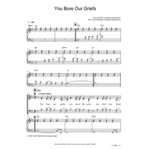 Produktbild des Artikels You Bore Our Griefs (Noten - Download)