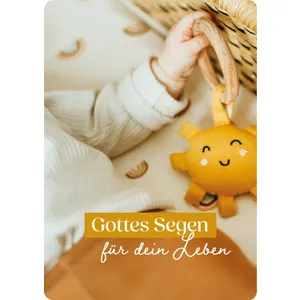 Produktbild des Artikels Postkarte - Gottes Segen für dein Leben (Schreibwaren)