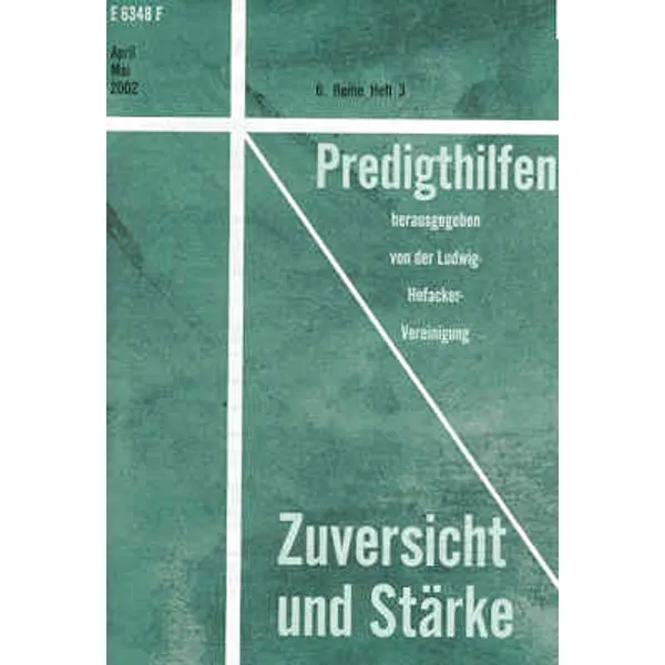 Produktbild des Artikels Zuversicht und Stärke, Reihe 6 Heft 3 (Zeitschrift - Geheftet)