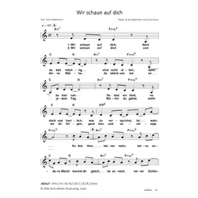 Produktbild des Artikels Wir schaun auf dich (Noten - Download)