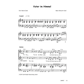 Produktbild des Artikels Vater im Himmel (Noten - Download)