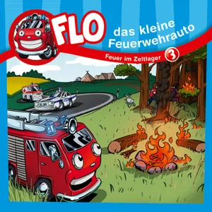 Produktbild des Artikels Feuer im Zeltlager - Folge 3 (MP3-Hörspiel - Download)