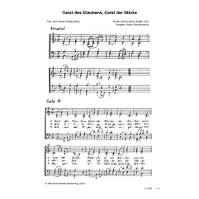 Produktbild des Artikels Geist des Glaubens, Geist der Stärke (Noten - Download)