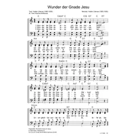 Produktbild des Artikels Wunder der Gnade Jesu (Noten - Download)
