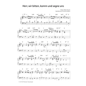 Produktbild des Artikels Herr wir bitten komm und segne uns (Noten - Download)