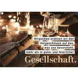 Stimmungsbild zu Ein Genuss - Postkartenset