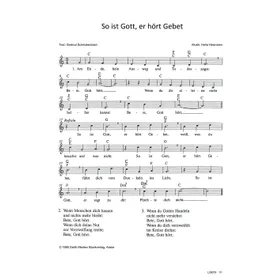 Produktbild des Artikels So ist Gott, er hört Gebet (Noten - Download)