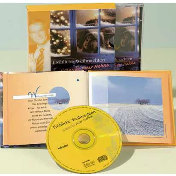 Produktbild des Artikels Fröhliche Weihnachten - Bildband & CD (Buch)