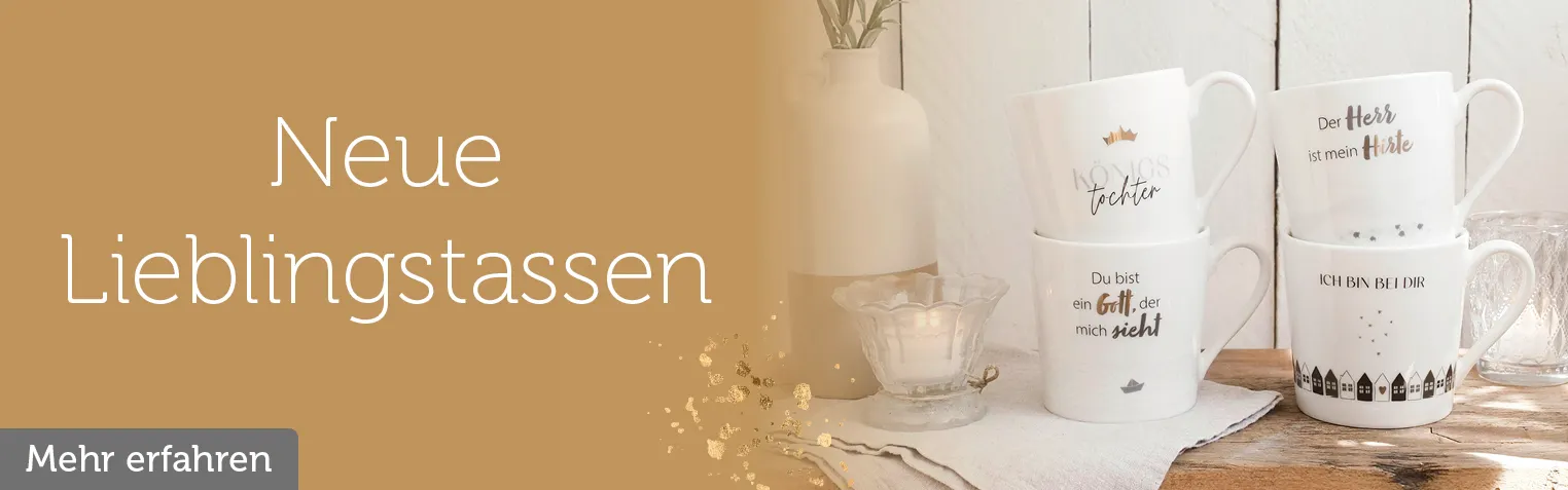 Banner Themenwelt Tassen
