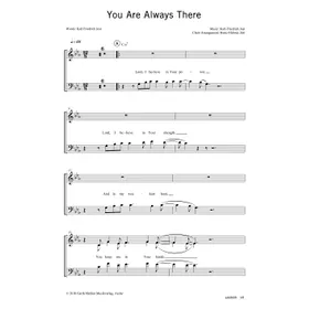 Produktbild des Artikels You Are Always There (Noten - Download)