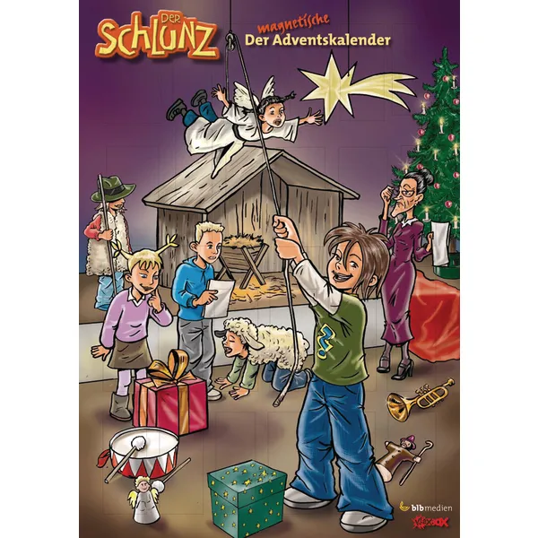 Produktbild des Artikels Der Schlunz - Der magnetische Adventskalender ()